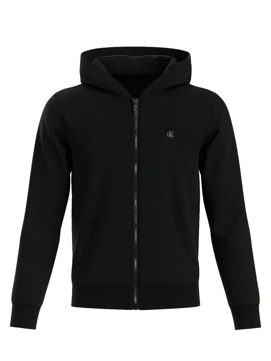 Calvin Klein Unisex Full Zip Jacket Black - Black - View 1
