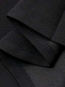 DAZY Falda plisada versátil de línea A para mujer, otoño