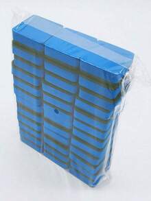 1/5/10/24/48pcs Whiteboard Erasers, Magnetic EVA Felt Blackboard Erasers, Square Erasers, Colorful - Multicolor - View 4