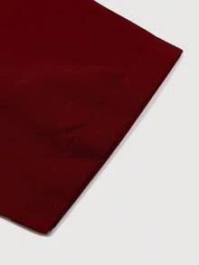 Claim Dot Men's Fashionable Casual Short Sleeve Shirt, Pocket Design, Loose Fit, Versatile, Suitable For Commuting, Outdoor Activities, College, Holiday Gifts