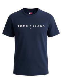 Tommy Hilfiger Men's T-Shirts Dark Blue - Dark Blue - View 4