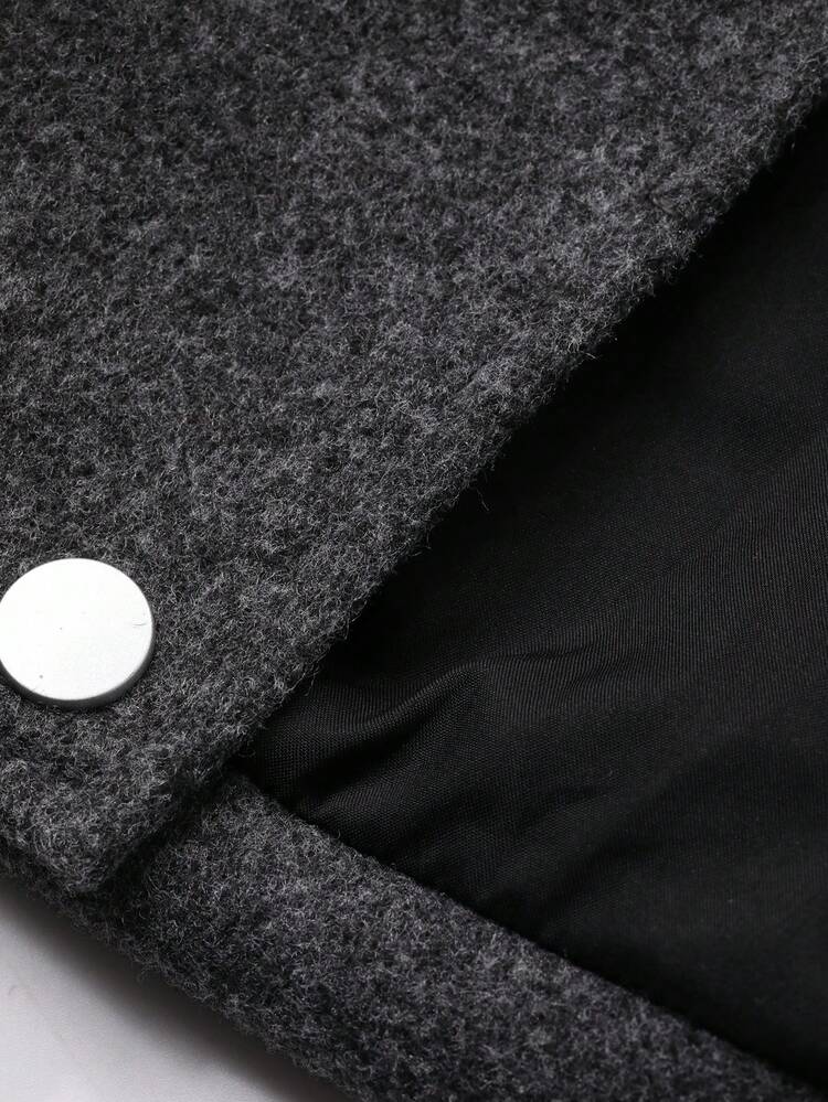 Women's Fashionable Drawstring Waist Jacket For Commuting, Autumn Women Coats