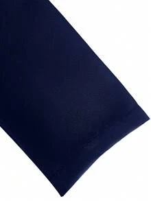 Franclia 女式黑色长袖修身性感西装外套，冬季 - 藏蓝色 - 查看 5