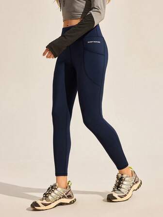 Exploreva Women's Outdoor High-Stretch Soft-Touch Thermal Lined Skinny Pants For Camping, Hiking And Commuting Winter Women Clothes