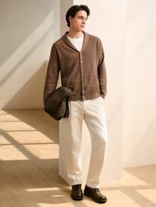 RONVEXI Men's Casual Versatile Commuter Cardigan, Autumn/Winter