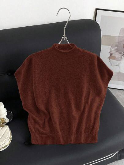 Firerie 大码女式休闲纯色短袖套头衫