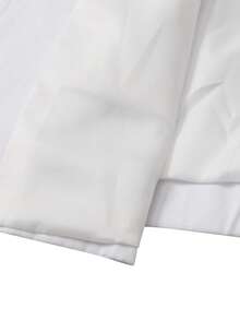 Calvornis Men's Simple Solid Color Jacket And Pants Suit, Party/Business Attire - White - View 9
