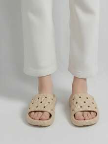 Men Slippers - Beige - View 3