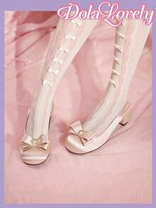 Dola Lovely Elegante Schleifen Mary Jane High Heels