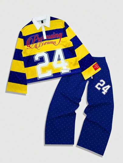 Street Life زوج من بدلة رياضية كاجوال للرجال، طقم مطابق للأزواج للربيع والخريف والشتاء