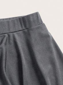 Seusyu Women's Casual Basic Polka Dot Leggings