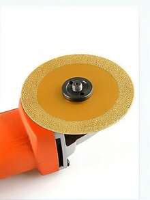 1pc 100mm Glass Cutting Disc Diamond Saw Blade For Angle Grinder 2pcs Cutting Disc, Super Wide Diamond Sand, Marble, Glass, Tiles, Chamfer, Edge Trimming, Grinding, Angle Grinder - Green - View 10