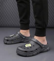 Men Clogs - Grey - View 3