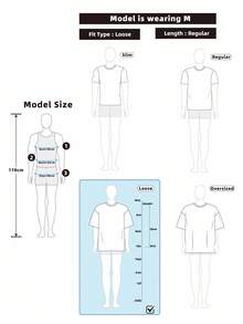 GENTILAND Loose Fit Men's Knitted Short Sleeve Stretchy T-Shirt - White - View 4