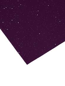 Elenzga 女式优雅派对风格亮片拼接立领斗篷袖修身迷你连衣裙 - 紫色 - 查看 5