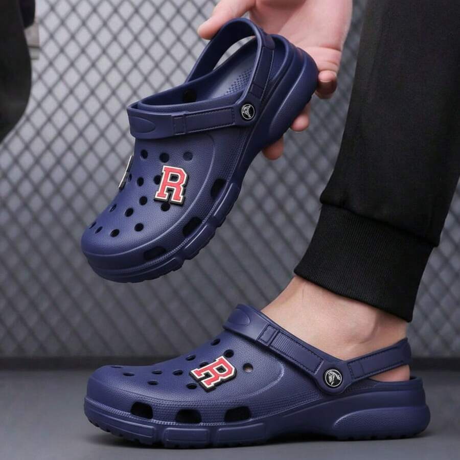 Men Clogs - Blue - View 1