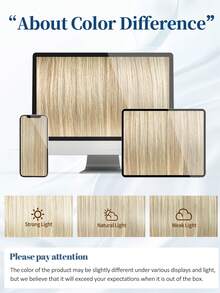 4PCS With 8 Clips Straight Clip In Hair Extensions 100% Real Human Hair Color P76/613# Medium Brown Highlighted Light Blonde 12-18 Inch Double Weft Invisiable Clip Hair Extensions Remy Natural Human Hair For Women Girl Daily Full Head Use