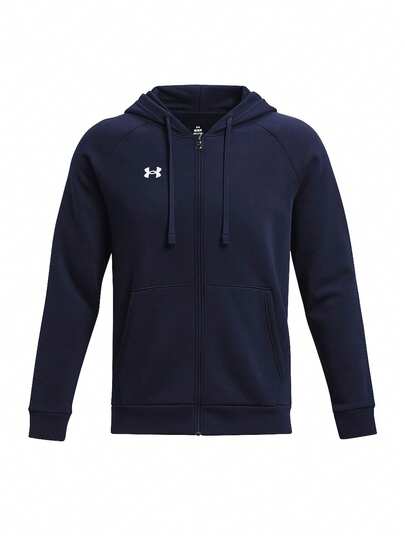 Under Armour Rival Men's Full Zip Hoodie Midnight Navy