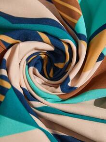 Sylviya 女士夏季花卉印花假日肩帶連衣裙