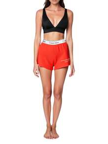 Calvin Klein Women's Swim Shorts Orange - 紅色 - 查看 3