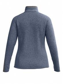 Women's Full Zip Jackets Blue - Blue - View 2