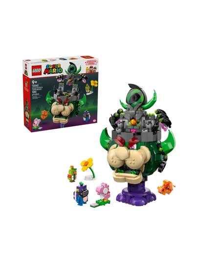 LEGO Prince Florian & Castle Bowser Building Block Set - Room & Home Decor, Perfect Birthday Gift For Kids