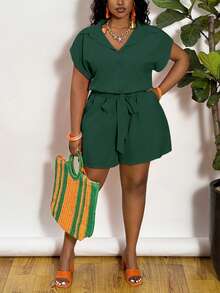 Slaydiva Trang phục Rave/Lễ Phục Sinh mới cho nữ, Phong cách Old Money, Trang phục đi xem hòa nhạc đồng quê, Trang phục đi chơi, Fairycore, Trang phục lễ hội, Quần áo nữ đi nghỉ mát nhiệt đới, Trang phục mùa hè cho nữ, Mùa hè, Rave, Mùa hè châu Âu, Trang phục mùa xuân, Trang phục phương Tây cho phụ nữ cỡ lớn, Buổi hòa nhạc, Trang phục tốt nghiệp, Bộ áo liền quần/áo liền quần tay ngắn đơn giản, đa năng hàng ngày cho nữ mùa hè có thắt lưng, Áo liền quần cỡ lớn cho nữ, Bộ đồ ngắn cỡ lớn cho nữ, Váy xanh cỡ lớn, Trang phục Jamaica cỡ lớn - Màu xanh lá cây đậm - Xem 8