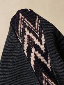 Bohemela Women's Casual Loose Knit Wide Leg Pants Boho - Black - View 8