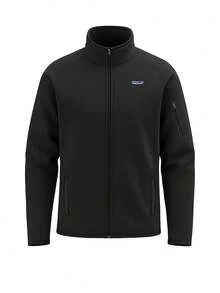Patagonia Women's Full Zip Jackets Black - 黑色 - 查看 1