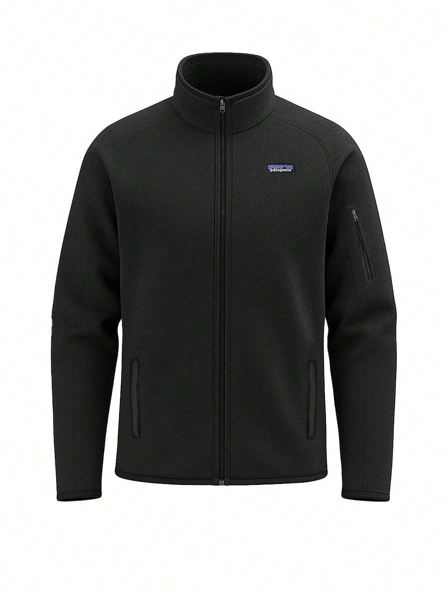 Patagonia Women's Full Zip Jackets Black - 黑色 - 查看 1