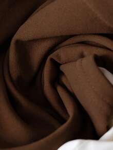 Franclia 2件套：收腰衬衫和阔腿裤，修身设计，翻领 - 彩色 - 查看 5