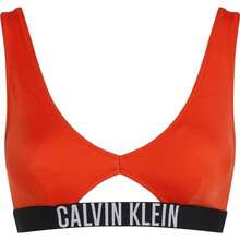 Calvin Klein Intense Power Women's Bikini Top Flaming Chili - Rojo - Ver 4