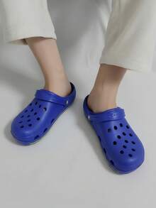 Men Clogs - สีน้ำเงิน - ดู 2