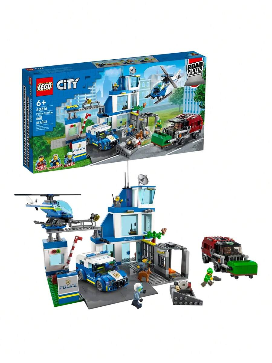 LEGO City® police station BOYS FIRST 60316