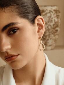 Opalesca 珍珠耳环、服装、复古风、婚礼/新娘配饰、仙女风/仙女风、珍珠、金属/纹理、秋季/冬季、优雅、适合妈妈/女士/女孩/母亲、高级、复古、分层 - 彩色 - 查看 3