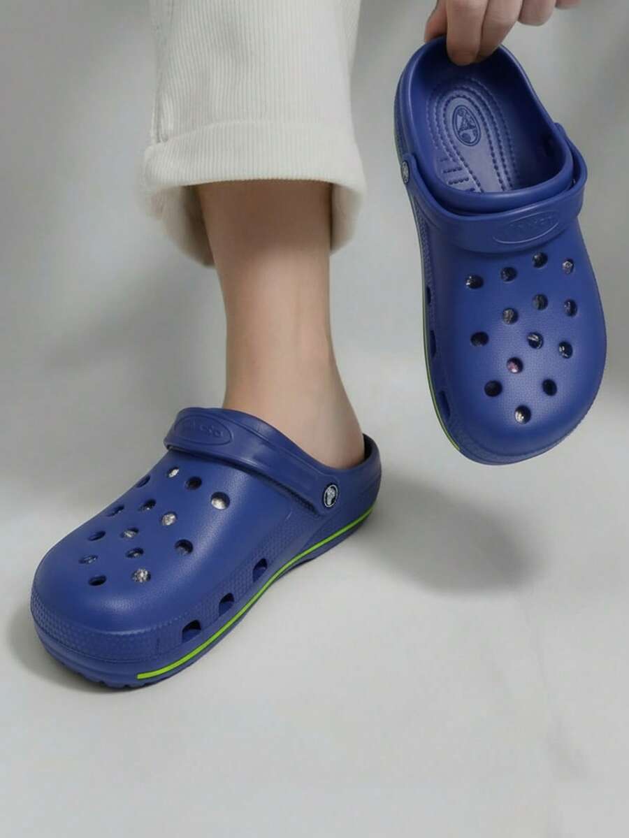 Men Clogs - สีน้ำเงิน - ดู 1