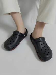Men Clogs - สีดำ - ดู 2