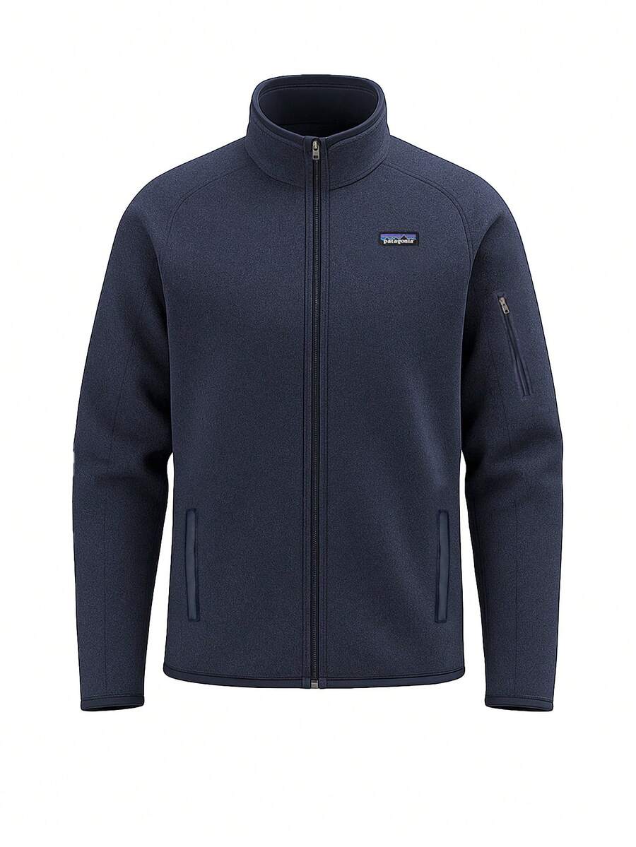 Patagonia Women's Outdoor Jackets Comfortable Stretchy Versatile Hiking Daily Training Blue 25543-NENA - 藏蓝色 - 查看 1