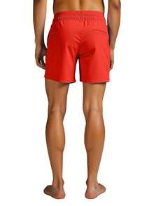 Calvin Klein Men's Beach Shorts Red - Red - View 2