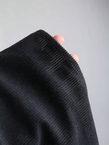 Sweetra Bộ đồ nhung kẻ Pháp thanh lịch màu đen và đỏ, phong cách tiệc tùng cao cấp, thiết kế nhún bèo, váy thời trang đi làm thường ngày đa năng cho nữ, thu/đông - Nhiều màu - Xem 7