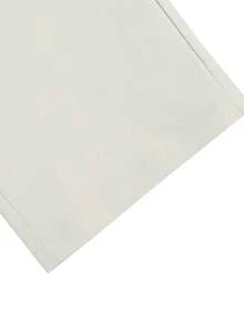 Manfinity Homme 男士西装裤，高端新款设计，垂坠西装裤，设计师时尚休闲黑色简约商务长裤 - 米色 - 查看 7