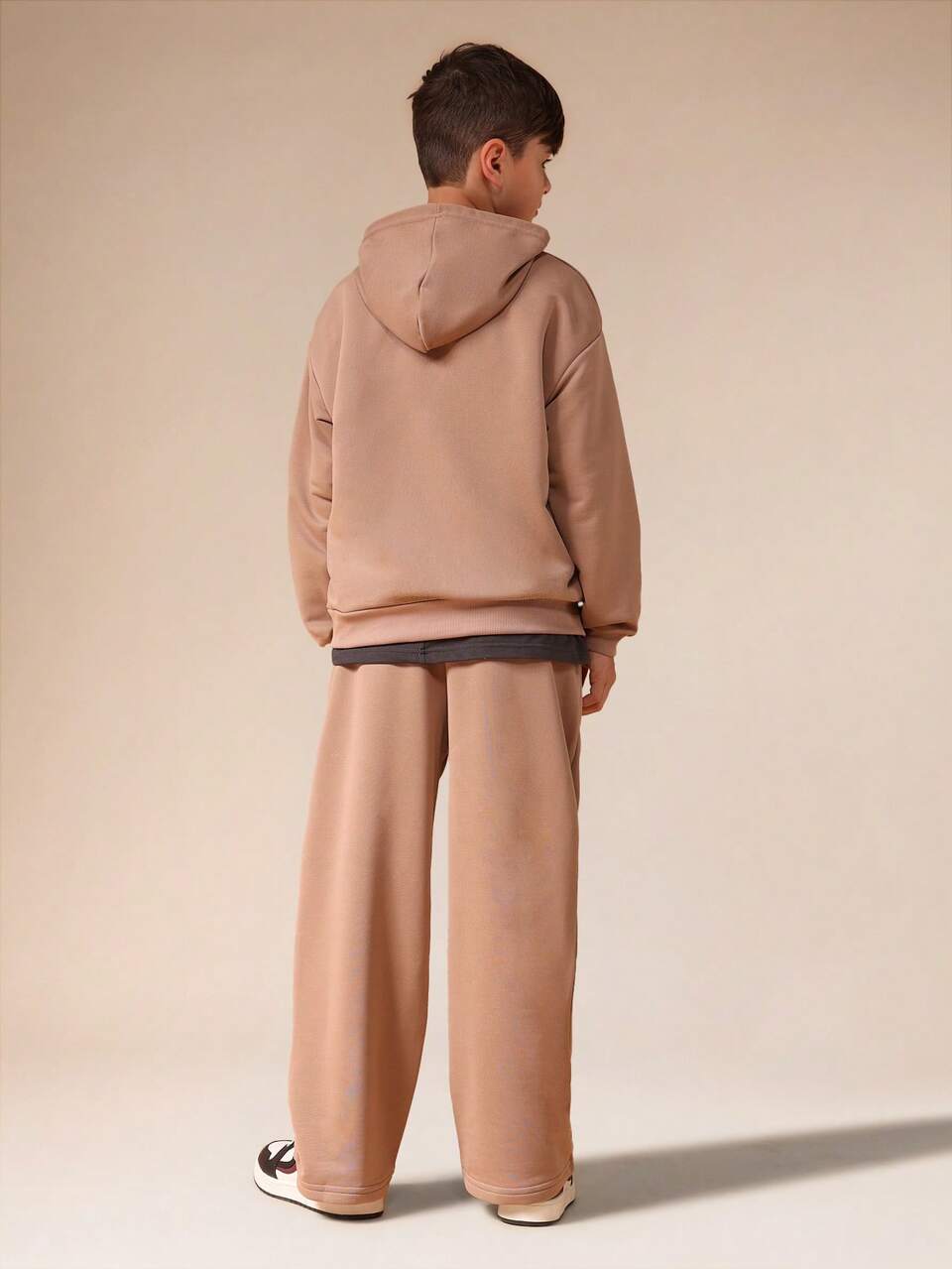 Hooded Sweatshirt And Jogger Set