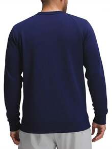Under Armour Men's Sports Sweatshirt Navy Blue - Navy Blue - View 2