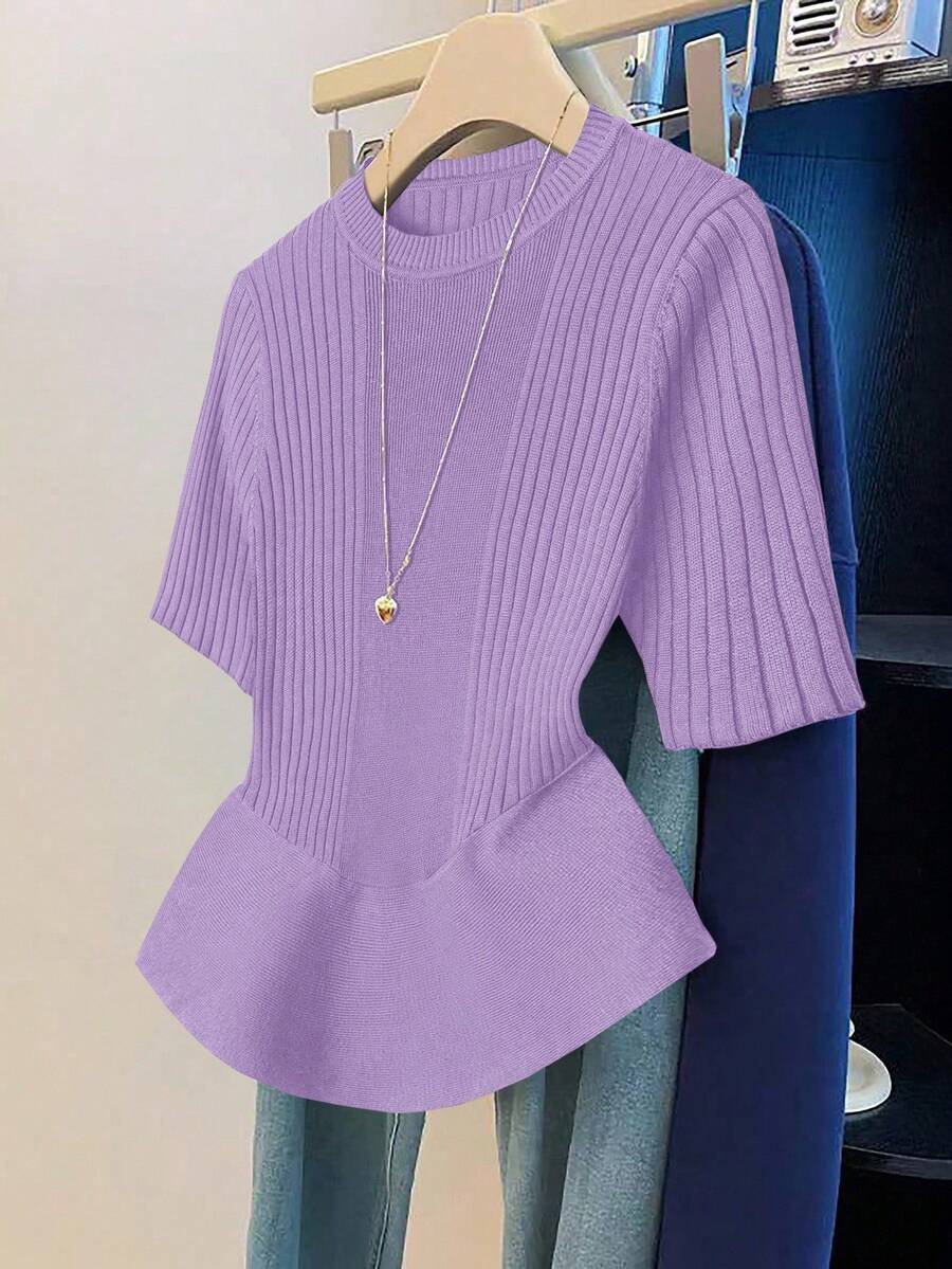 GlowEve New V-Neck Cardigan Vest For Women, Minimalist European Style, Solid Color, Elegant, Versatile Knit Top