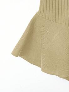 GlowEve New V-Neck Cardigan Vest For Women, Minimalist European And American Style, Solid Color, Elegant, Versatile Knit Top