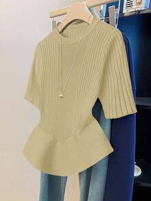 GlowEve New V-Neck Cardigan Vest For Women, Minimalist European And American Style, Solid Color, Elegant, Versatile Knit Top