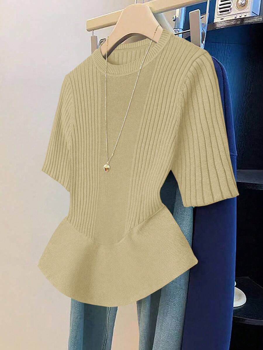 GlowEve New V-Neck Cardigan Vest For Women, Minimalist European And American Style, Solid Color, Elegant, Versatile Knit Top