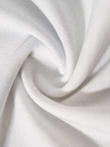 BATMAN X SHEIN Young Boy Cartoon & Letter Graphic Crew Neck Loose Knit Long Sleeve T-Shirt