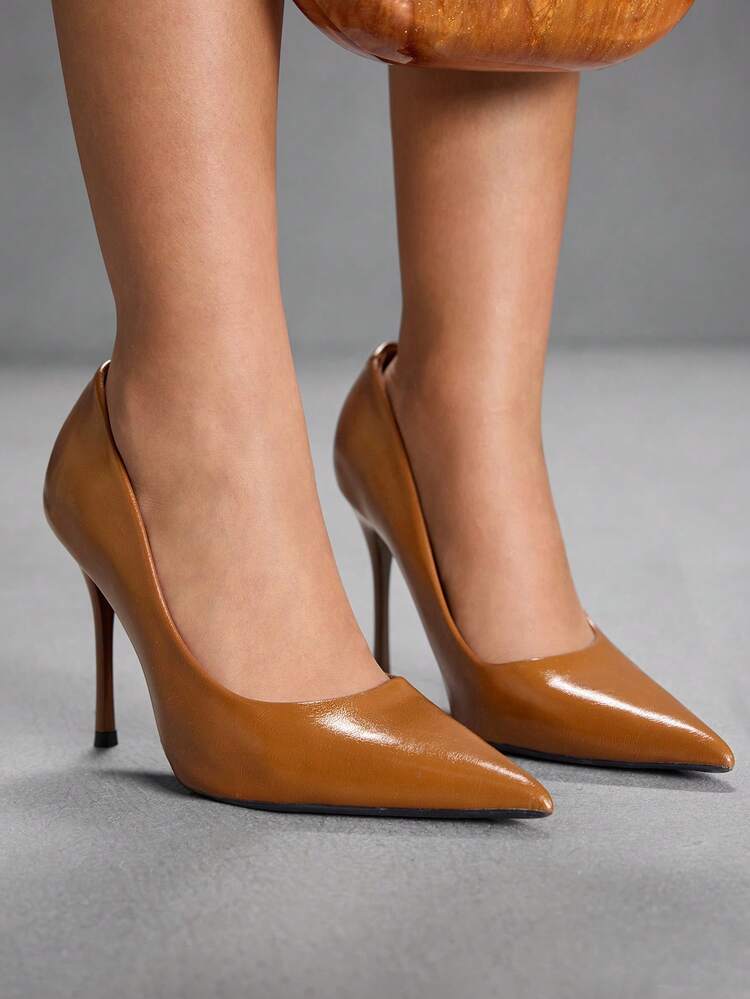 CUCCOO SZL Women's Classic Pointed Toe Stiletto High Heel Pumps, Suitable For Commuting, Dating, Party And Other Occasions For Christmas Spring Shoes