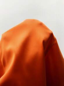 Amplova Halloween Fairy COS Strapless Backless Criss-Cross Strap Mini Dress - Orange - View 8